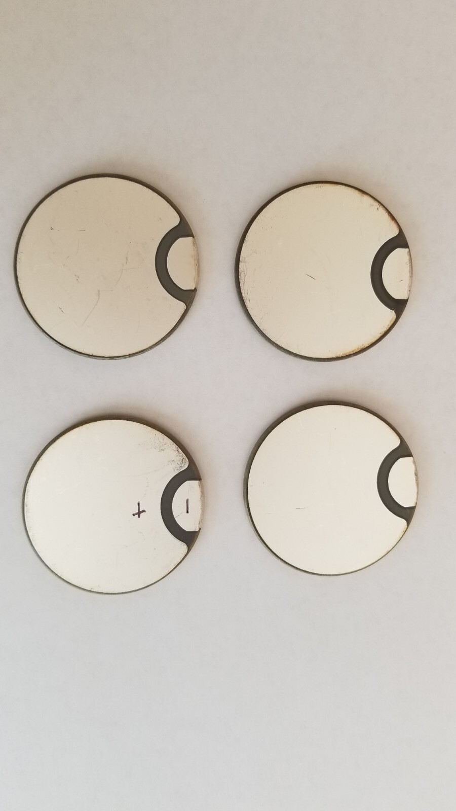 Ultrasonic cleanener Piezoelectric Transducer Disc 50mm Dia , 4 Pieces Ultrasonic cleanener Piezoelectric Transducer Disc 50mm Dia , 4 Pieces