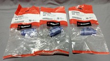 Lot Of 3 Burndy 22C250 Plastisol Covered Splicer Reducer picture