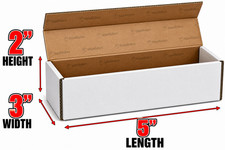 5x3x2 5x3x3 White Corrugated Shipping Mailers Packing Box Boxes 50 100 To 1000 picture