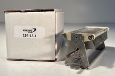 ONE(1) EF JOHNSON VIKING Air Variable Rotary Capacitor 154-15-1 15-150pf @ 4.5kv picture