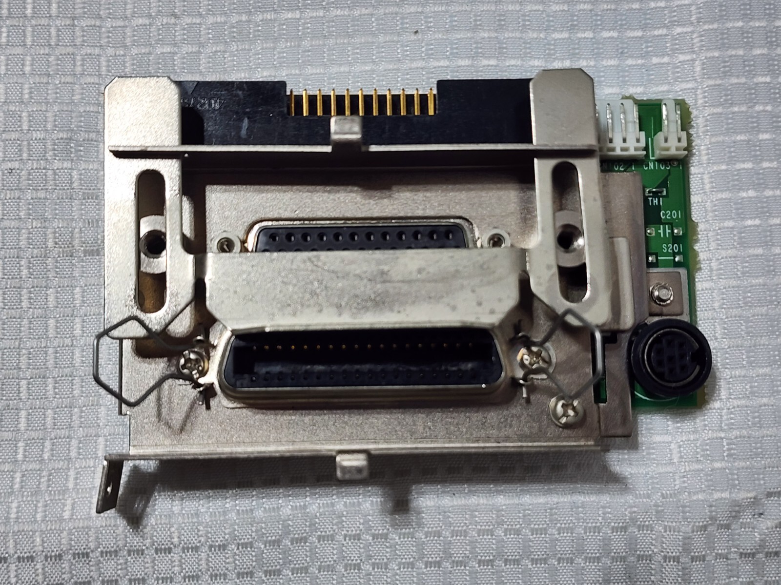 OKI OkiData Pacemark 3410 Printer Interface Board 4YA4042-1510GJ 55061711 OKI OkiData Pacemark 3410 Printer Interface Board 4YA4042-1510GJ 55061711