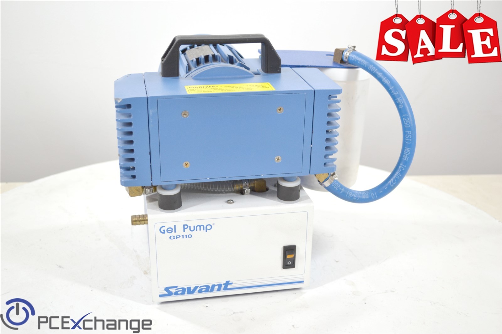 Savant Instruments Laboratory Vacuum Gel Pump GP110-120 Savant Instruments Laboratory Vacuum Gel Pump GP110-120