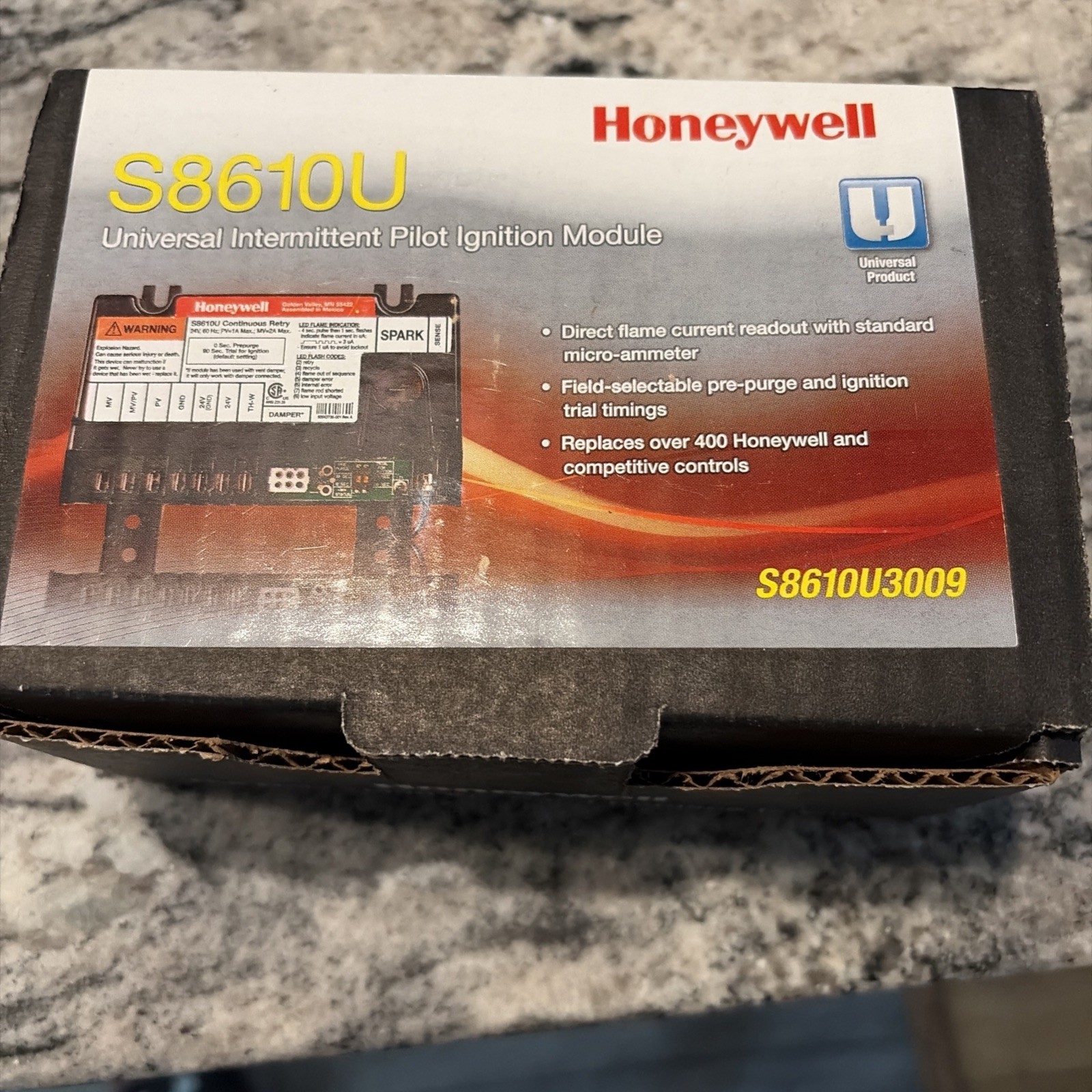 Honeywell S8610U3009 Honeywell S8610U3009