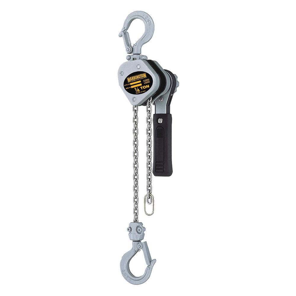 HARRINGTON LX003-15 Mini Lever Chain Hoist,500 lb,15 ft Lift 49CY81 HARRINGTON LX003-15 Mini Lever Chain Hoist,500 lb,15 ft Lift 49CY81