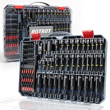80-Piece Magnetic Impact Nut Driver Set, SAE/Metric Nut Driver Set, Socket Ad... picture