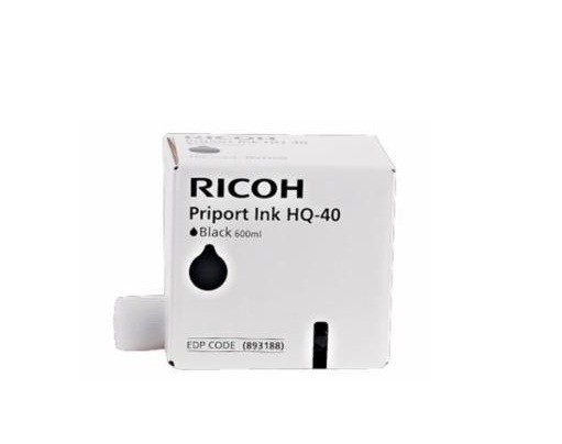 Genuine Ricoh 893188 Black Ink Box of 5 600 ml CP6244+ Priport DX4542 DX4545