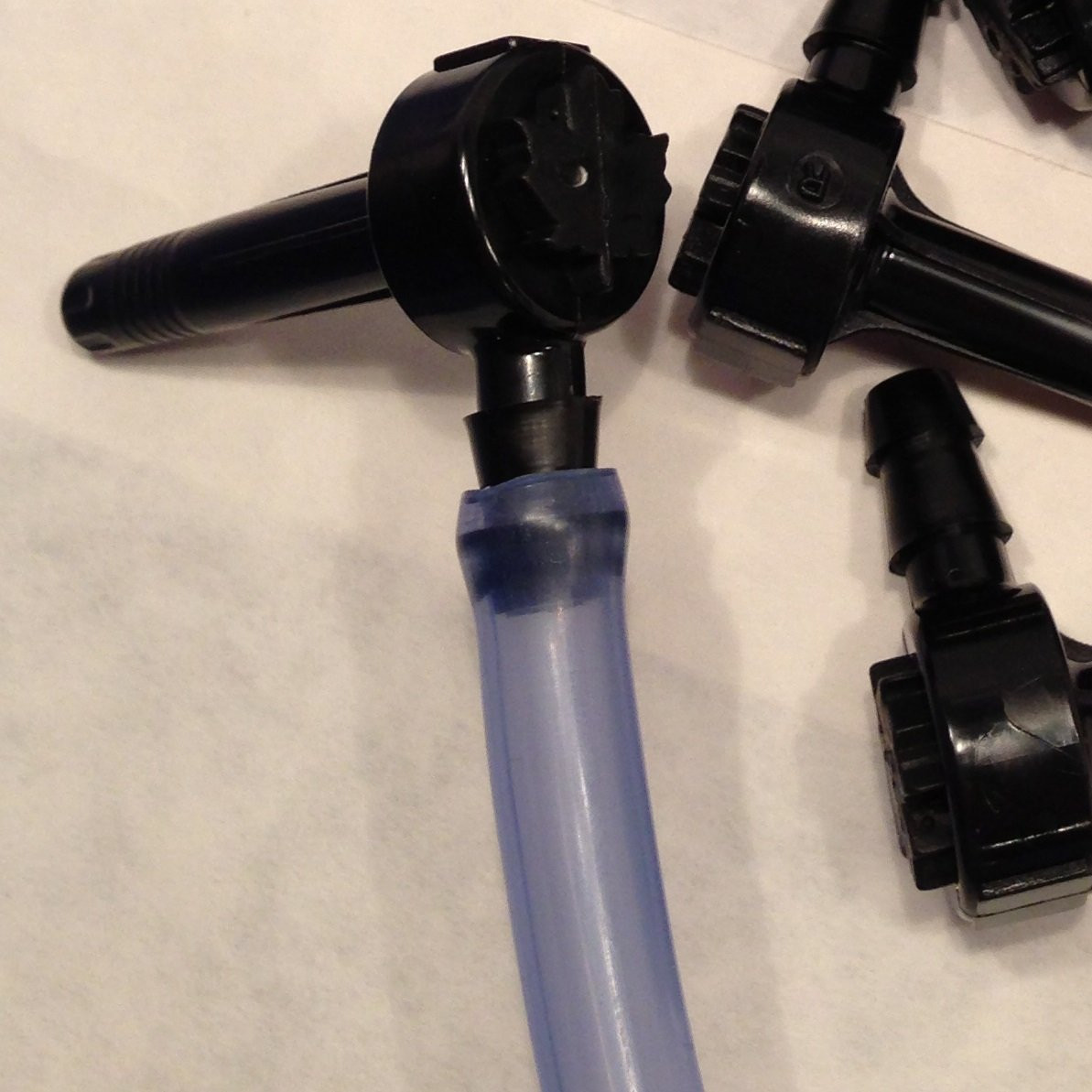 3 New Maple Tree Taps With Blue Drop Lines / Sap spouts, spiles 5/16\