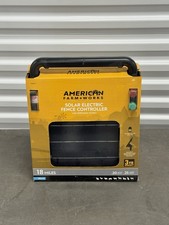 American Farm Works 0.2 J 18 Mile Solar-Powered Electric Fence Energizer picture
