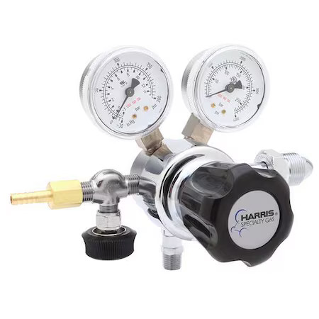Harris Kh1008 Specialty Gas Regulator, Argon, Helium, Nitrogen, Single Stage,