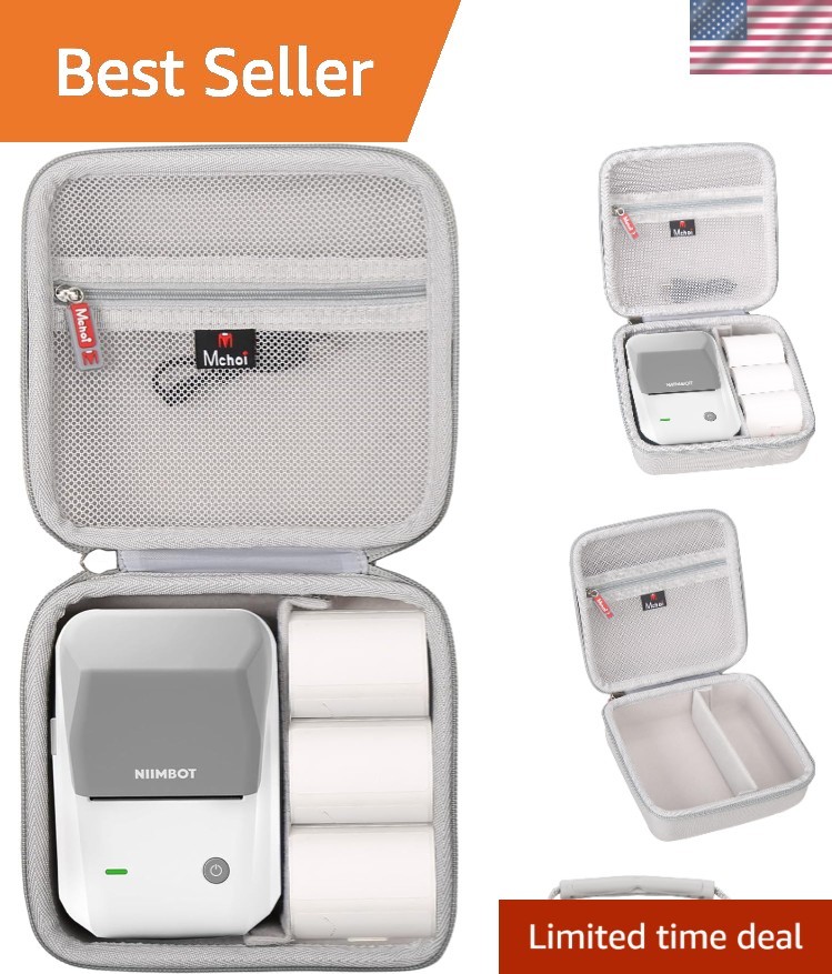 Hard Case Suitable for NIIMBOT B1 / B1 Pro Label Maker, Waterproof Shockproof... Hard Case Suitable for NIIMBOT B1 / B1 Pro Label Maker, Waterproof Shockproof...