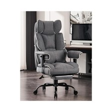 Efomao Fabric Office Chair, High Back Executive Chair with Foot - Scratch & Dent picture