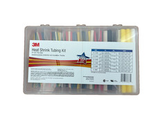 3M Heat Shrink Tubing FP-301-Color Assortment Kit, 1 Kit with 133 Tubes NEW picture