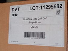 1 Case of Stryker 3040 Venaflow Elite Calf Cuff Single Hose, 20/box, as shown picture