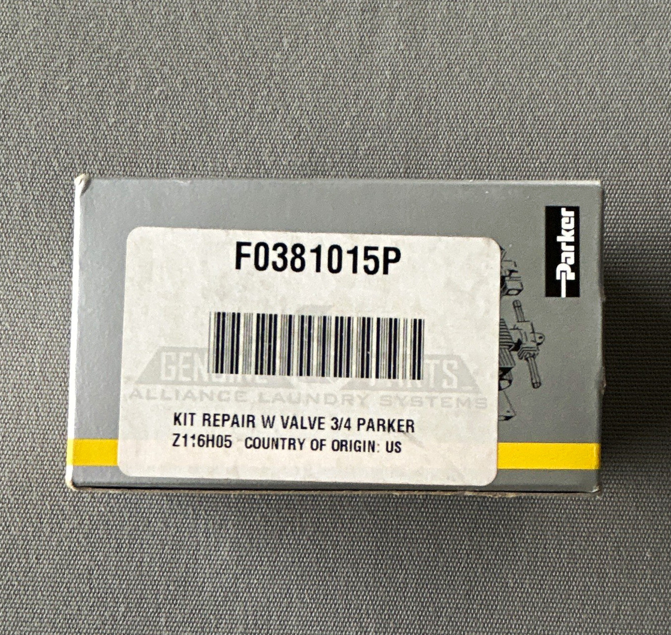 Parker F0381015P Repair Kit for GP600 Manual Operation Air Valve (W69-196)