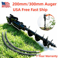 For 0.8-1.5Ton Mini Excavator Small Digger New 200mm /300mm Diameter Auger Drill picture