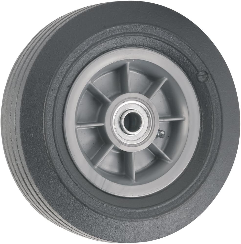 Titan 8 Inch Overall Diameter Flat Proof Replacement Wheel 300 lb Load Capaci...