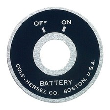 Cole Hersee 82065 Face Plate For 2-1/2