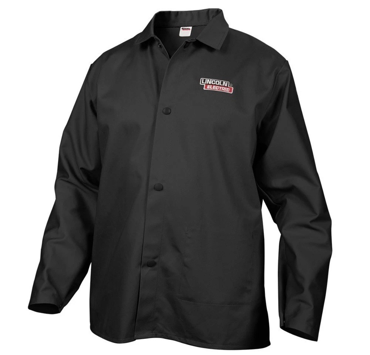 NEW Lincoln Electric Welding Jacket size Large Black KH808L NEW Lincoln Electric Welding Jacket size Large Black KH808L