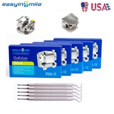 5Sets Dental Orthodontic Self Ligating Brackets Roth / MBT 022 Metal Braces picture