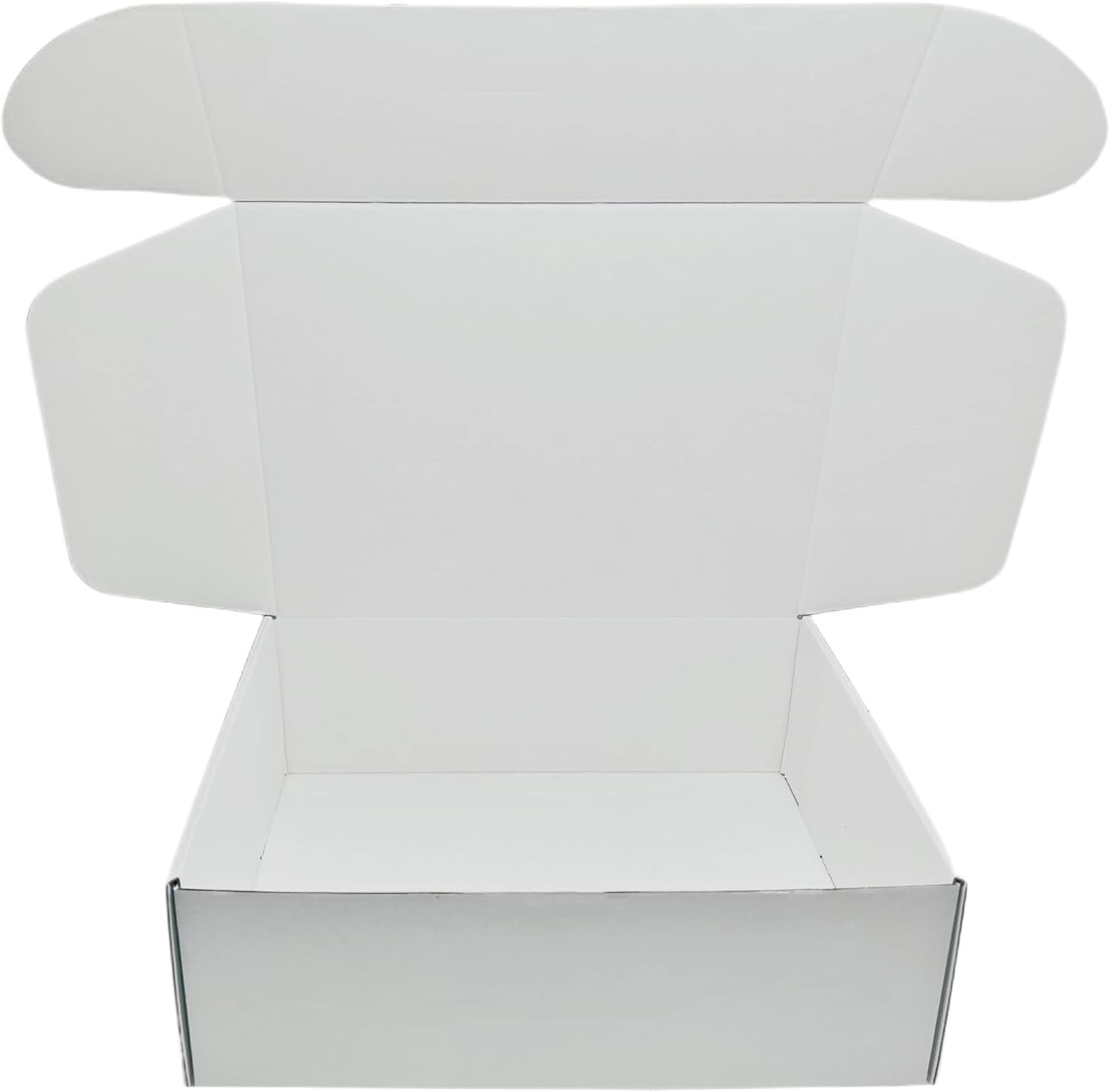 5 PCS 12x9x4 Inches Small Corrugated Mailer Cardboard Shipping Boxes White