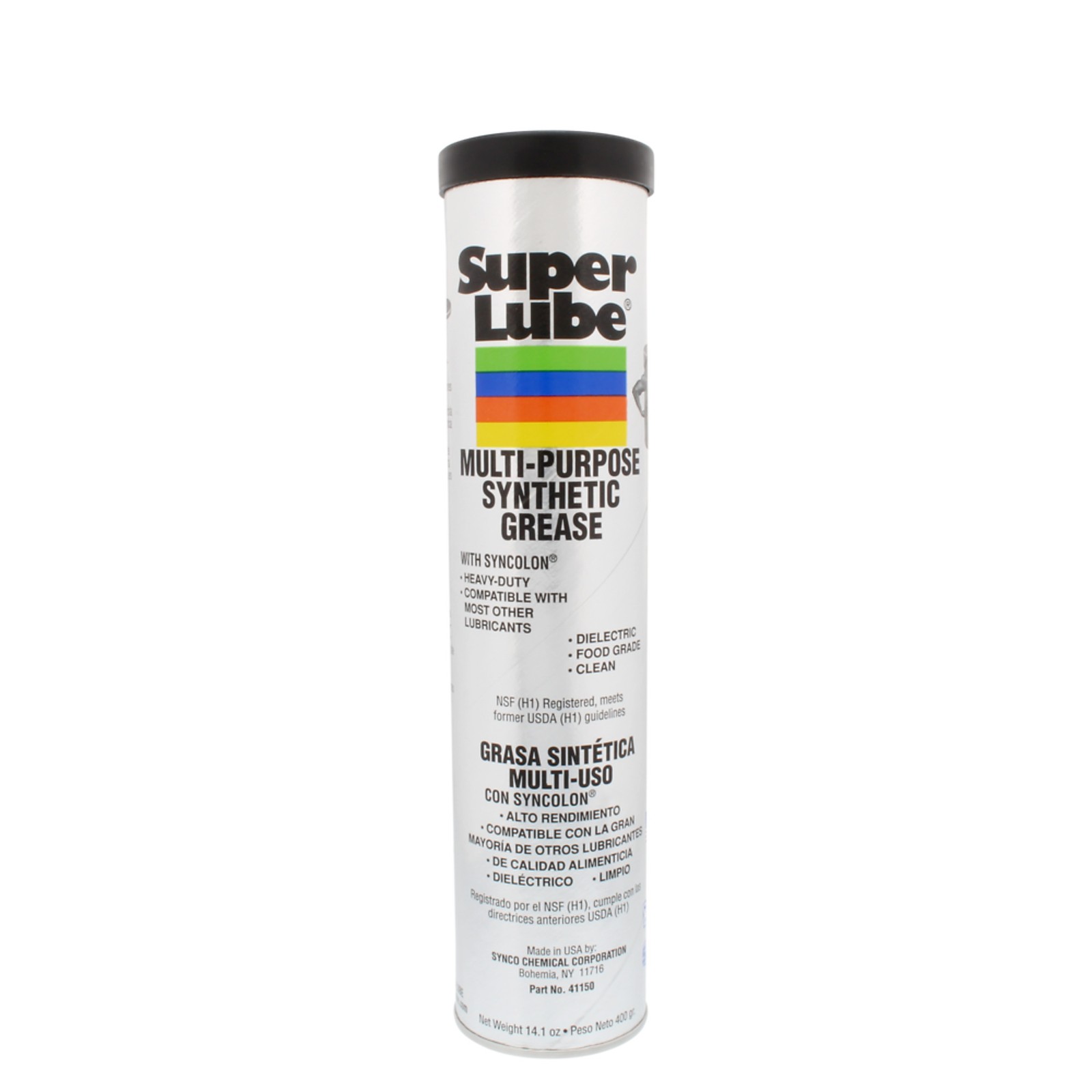 Super Lube Synthetic Grease, 14.1-Oz. Cartridge, NSF H1 Food Grade, Super Lube Synthetic Grease, 14.1-Oz. Cartridge, NSF H1 Food Grade,