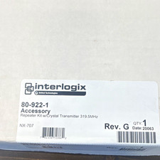 Interlogix NX-707 Repeater Kit 80-922-1 w/ Crystal Transmitter 319.5MHz picture
