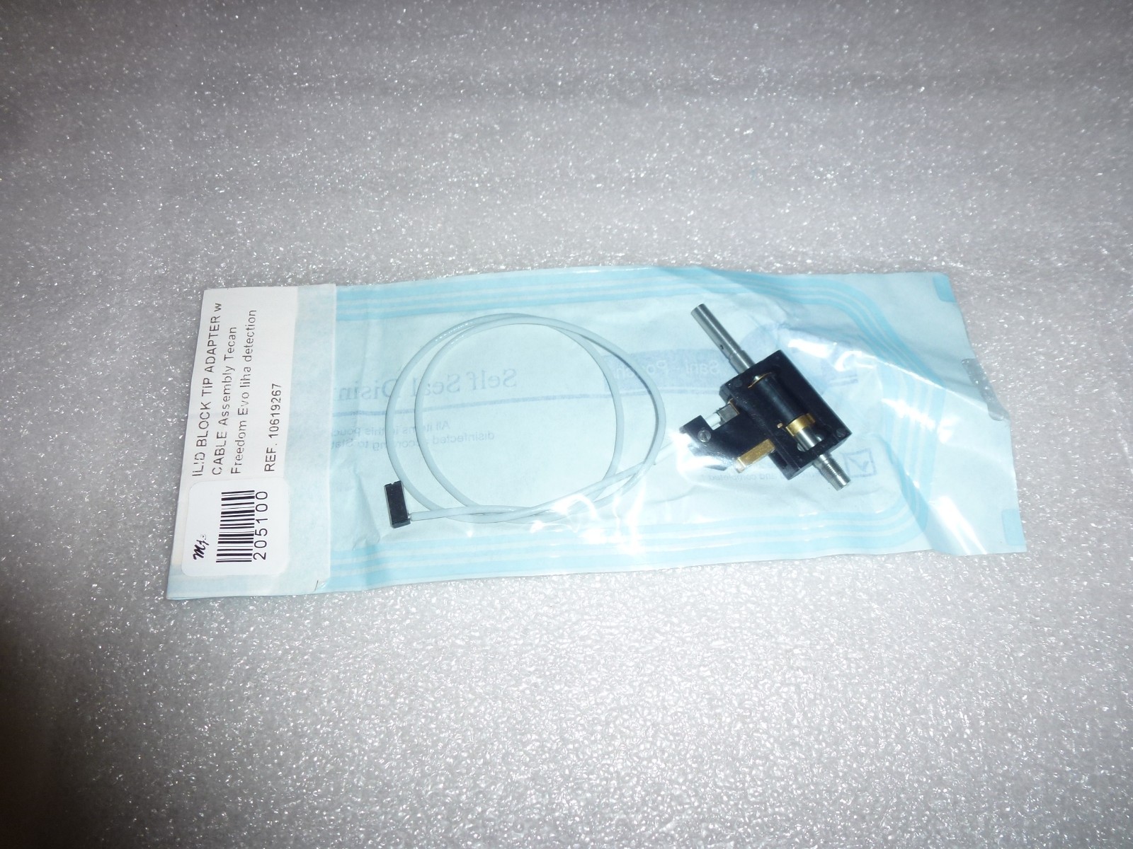 Tecan ILID Block tip Adapter & Cable Integrated Liquid Detector  #205100-N1