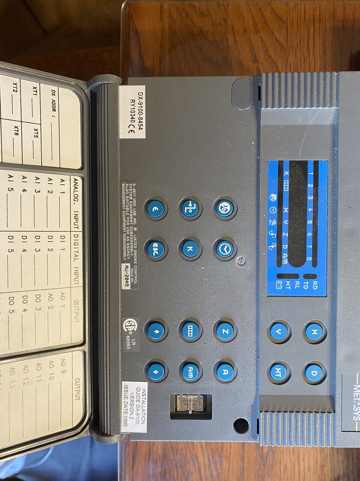 Johnson Controls Dx-9100-8454 Metasys Controller