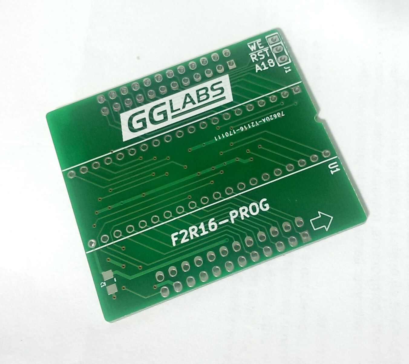 GGLABS F2R16-PROG-A01 PCB - Read/Write GGLABS F2R16 ROM emulator - TL866 Amiga