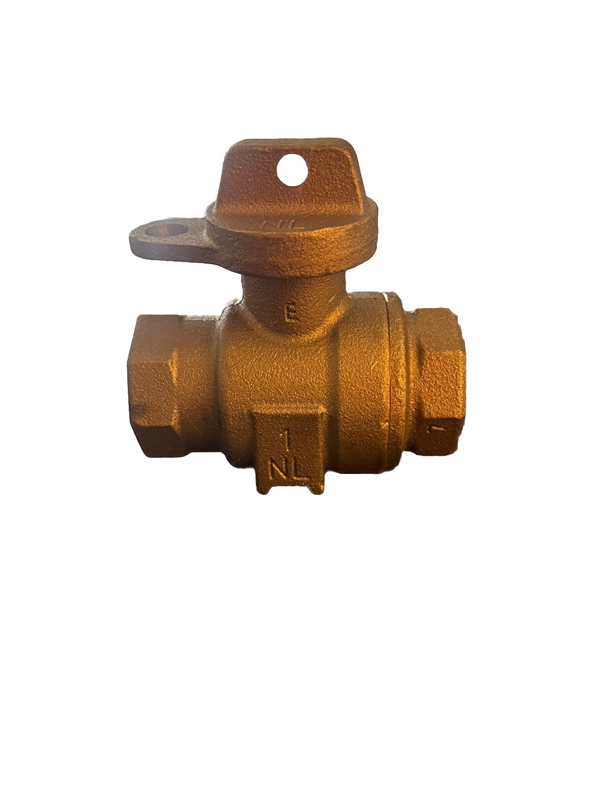 Ford Meter Brass  Standard Curb Stop 1 Inch