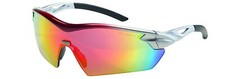 MSA Racer Eyewear Spectacle's, Red, Rainbow Mirror, Sight-Gard Coating - (12pcs) picture