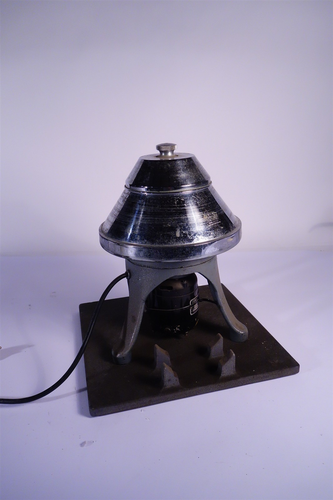 Vintage Servall SS-1 Centrifuge with Base - Works Great - Smooth Running 