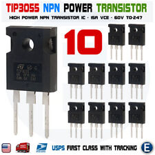 10PCS TIP3055 Power Transistor NPN 60V 15A TO-247 Bipolar picture