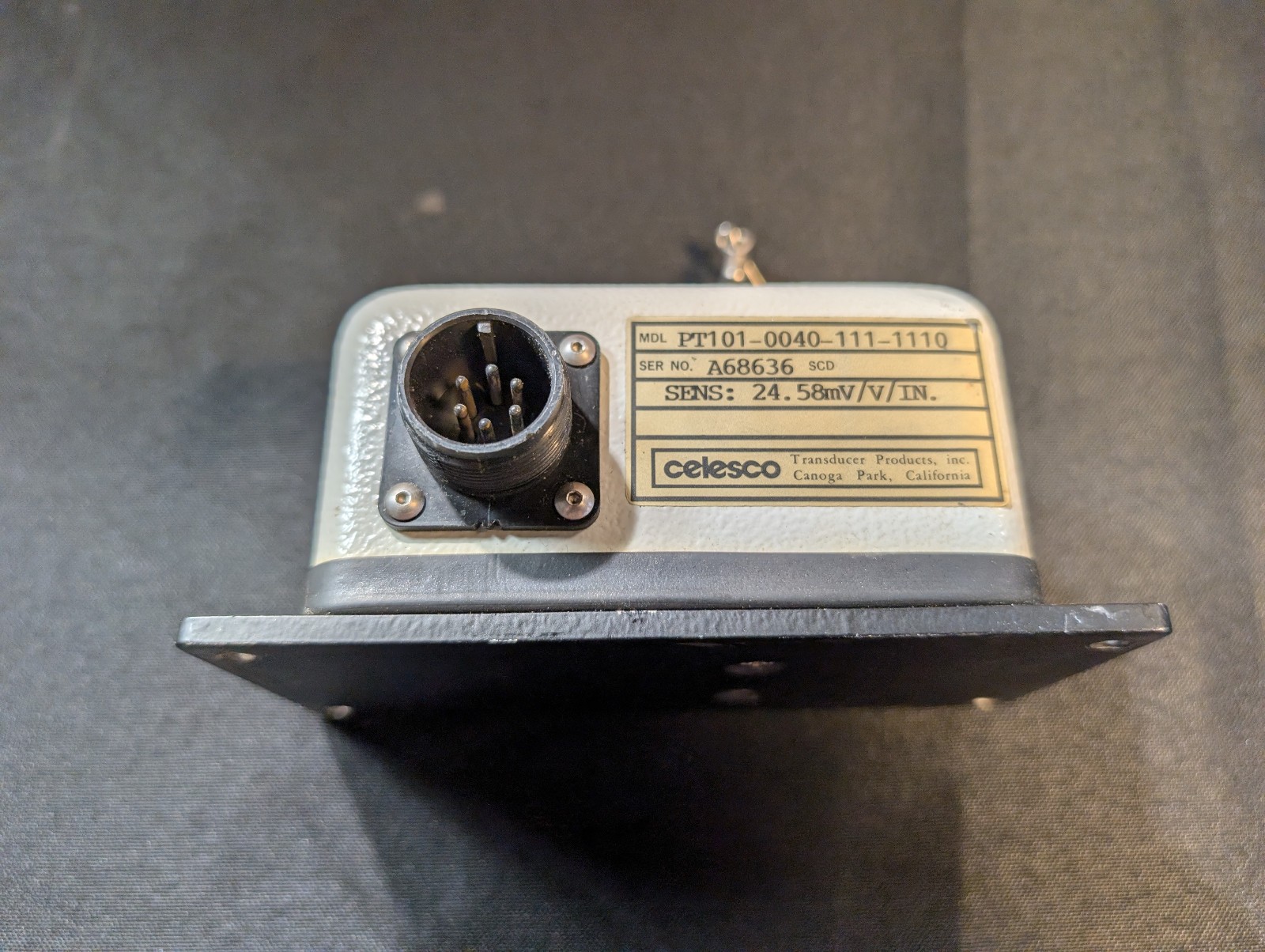 Celesco Model PT101-0040-111-1110 Linear Tranduscer Celesco Model PT101-0040-111-1110 Linear Tranduscer
