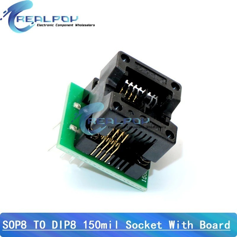 CH341A USB Programmer EEPROM Flash BIOS with SOIC8 SOP8 Clip Adapter CH341A USB Programmer EEPROM Flash BIOS with SOIC8 SOP8 Clip Adapter