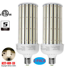 (2-Pack) 160Watt LED Corn Light E39 AC480V Commercial Supermarkrt Factory Bulb  picture