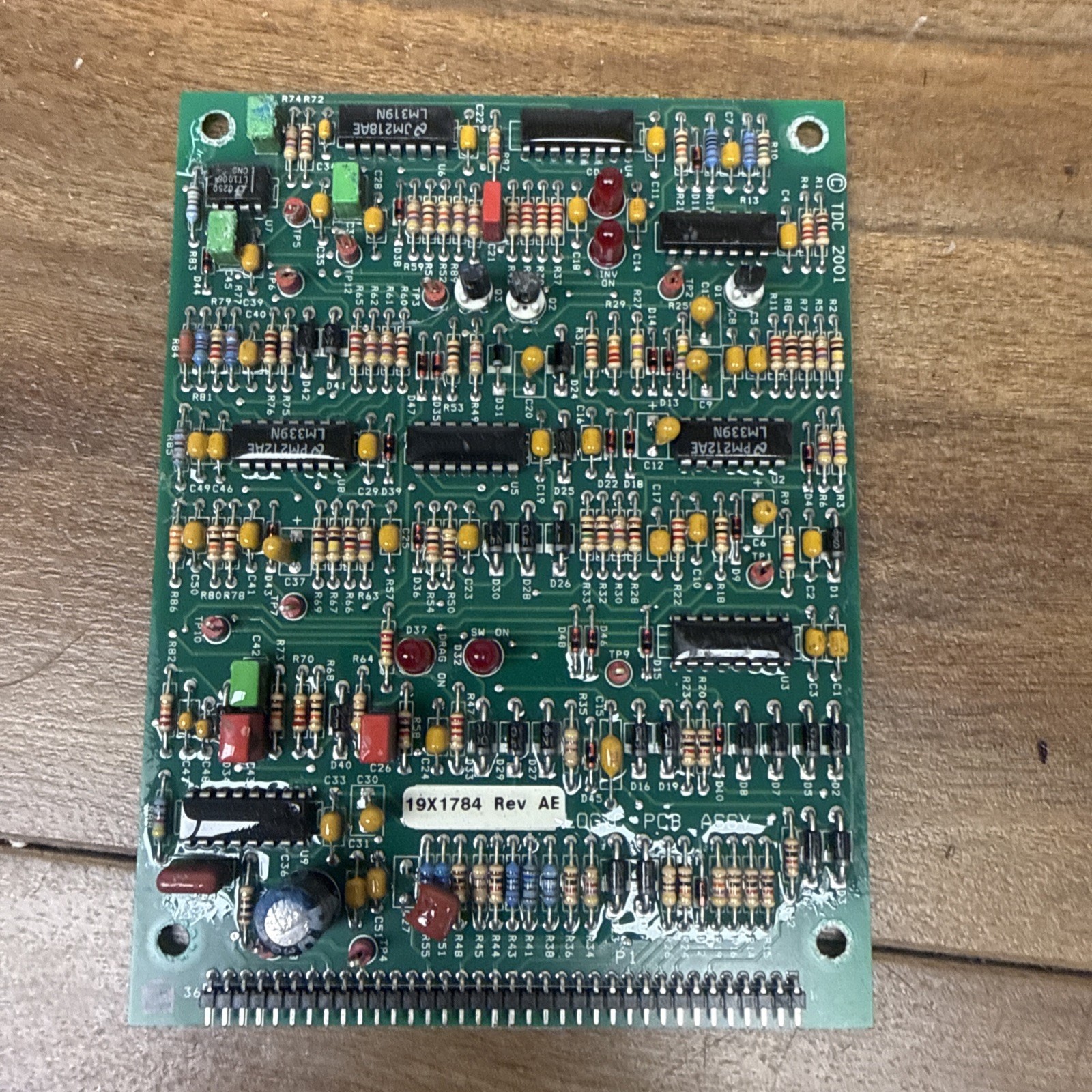 Thermal Dynamics 19X1784 Rev AE Logic Control PCB Board CutMaster Plasma Cutter Thermal Dynamics 19X1784 Rev AE Logic Control PCB Board CutMaster Plasma Cutter