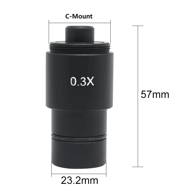 0.3/0.4/0.5X C-mount Adapter Lens f CCD CMOS Industrial Camera Digital Eyepiece