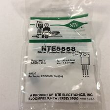 (1) NTE5558 Silicon Controlled Rectifier (SCR) 25 Amp, TO220 picture