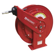 REELCRAFT HD74100 OHP Spring Return Hose Reel,1/4