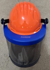 Paulson AmpShield Orange Hard Hat with Face Shield AMP1-12-HTS PMC287+S AMP1 picture