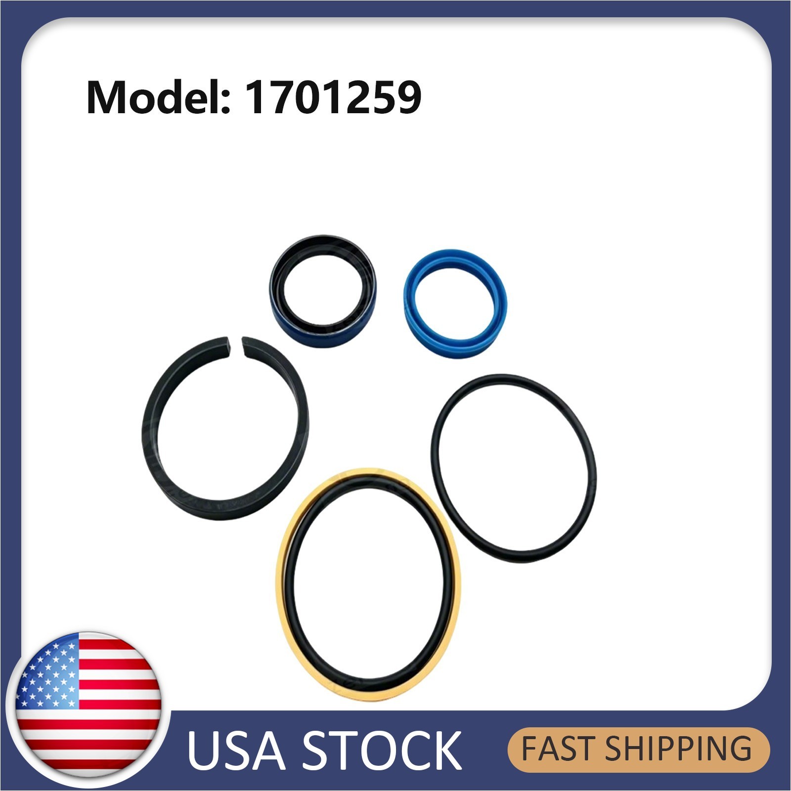 Replaces 1701259 Hesston / Agco Seal Kit Replaces 1701259 Hesston / Agco Seal Kit