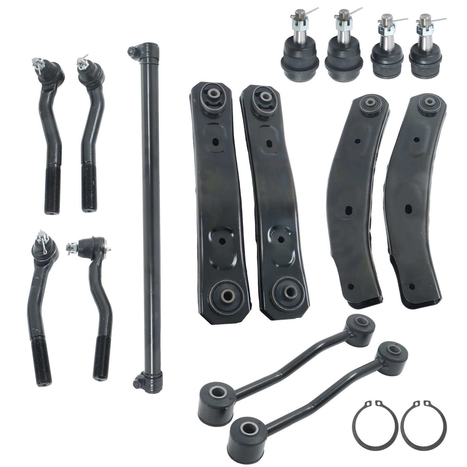 15PCS Suspension Control Arm Tie Rod Sway Bar 15PCS Suspension Control Arm Tie Rod Sway Bar