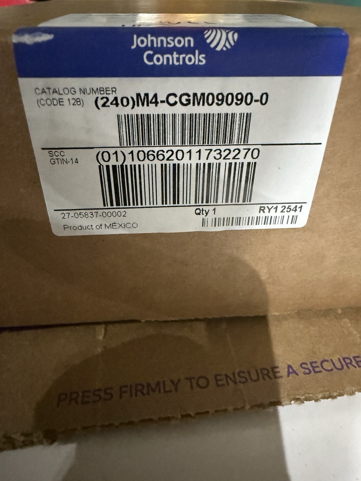 Johnson Controls Metasys M4-CGM09090-0 Johnson Controls Metasys M4-CGM09090-0