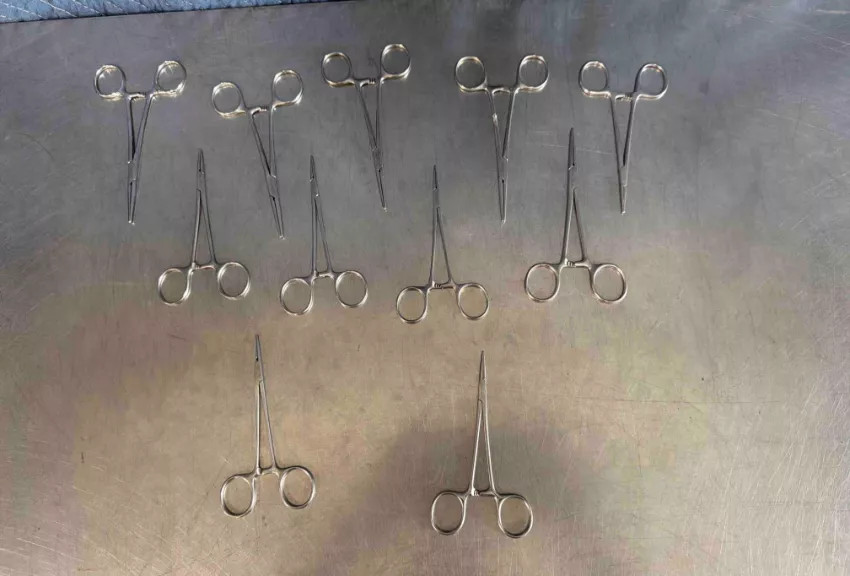 Aesculap Surgical Needle Holder Instrument Assortment Lot Aesculap Surgical Needle Holder Instrument Assortment Lot