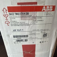 New ABB SACE Tmax XT4H 250 3P 100 AMP picture
