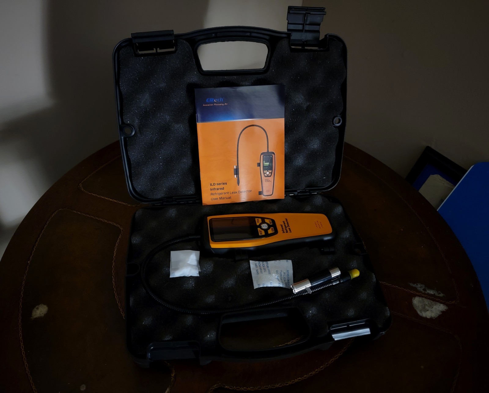 New Elitech HVAC Refrigerant Leak Detector 10 Yrs Infrared Life Halogen ILD200
