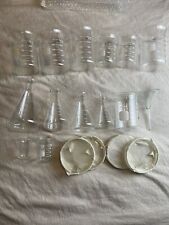 Vintage Lot Pyrex - Bomex Science Chemistry Glassware Beaker, Scales, Motors Etc picture