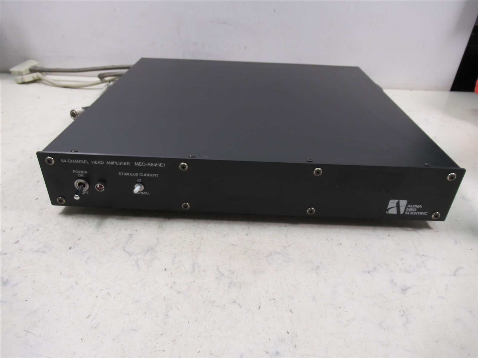 Alpha Med Scientific MED-A64HE1 64-Channel Head Amplifier Electrophysiology Alpha Med Scientific MED-A64HE1 64-Channel Head Amplifier Electrophysiology