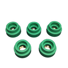 5x AQUATHERM Green Pipe Fittings 1-1/2 X 1-1/2 FPT Green Hex Transition Adapter picture
